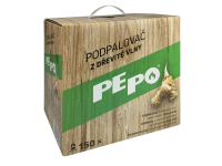 PE-PO Podpalovač z dřevité vlny 150 ks