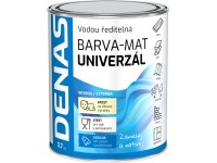 Denas Vrchní barva na dřevo, kov a beton Univerzál-mat, 0120 antracit, 700 g