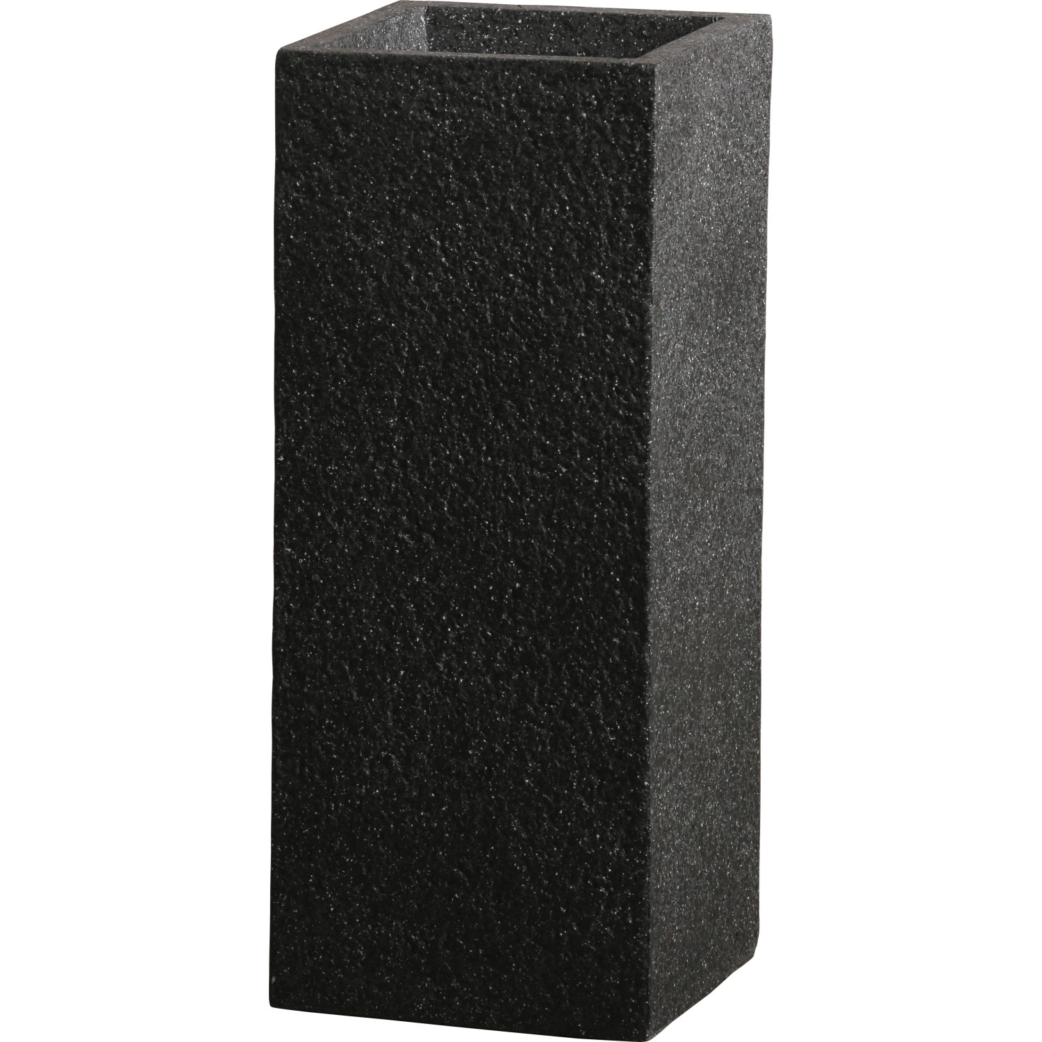 Květináč Calais, antracitová, 32 x 32 x 70 cm