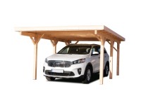 Maone Dřevěný přístřešek na auto Jakub 1, 360 x 512 cm Maone Dřevěný přístřešek na auto Jakub 1, 360 x 512 cm