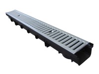 Marley Odvodňovací žlab A15 PP52 pozinkový rošt 1 m