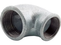 Fitink 30,3 mm (Rp 1) x 24,1 mm (Rp 3/4) temperovaná litina 90 stupňů