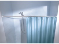 Kleine Wolke Nastavitelná sprchová tyč chrom, pr. 25 mm, 130-250 cm