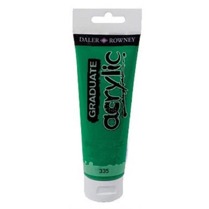 Daler Rowney Akrylová barva GRADUATE smaragdová, 120 ml