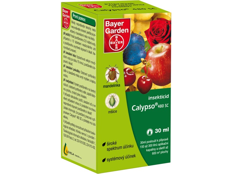 Calypso Postrik (jako jsou, postřikové kapaliny, účinný proti, napadení škůdci, postřiku Calypso) Calypso Postrik