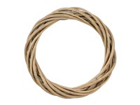 MICA Decorations Vrbový věnec světle hnědý pr. 20 x 4 cm