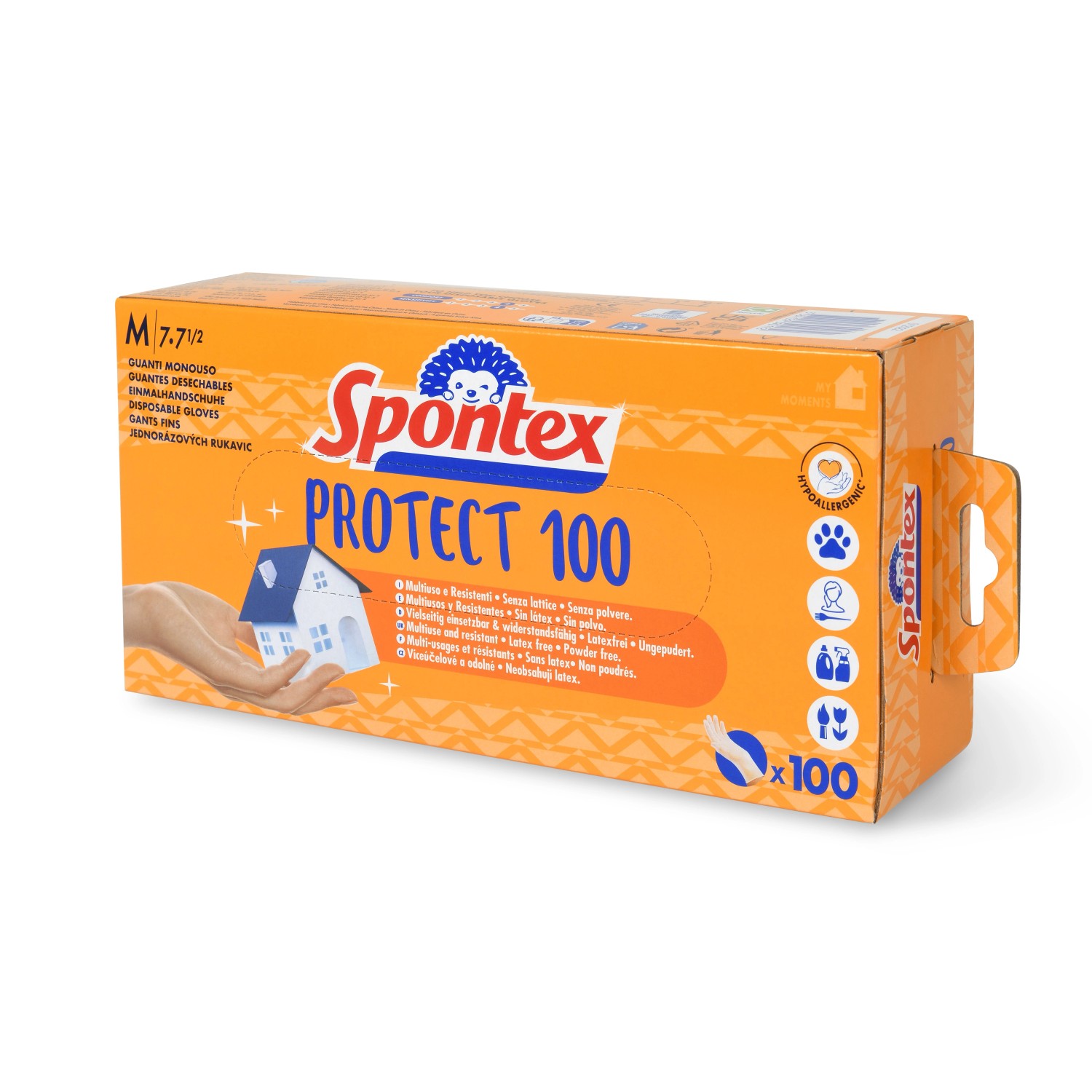 Spontex Rukavice jednorázové Protect 100 M