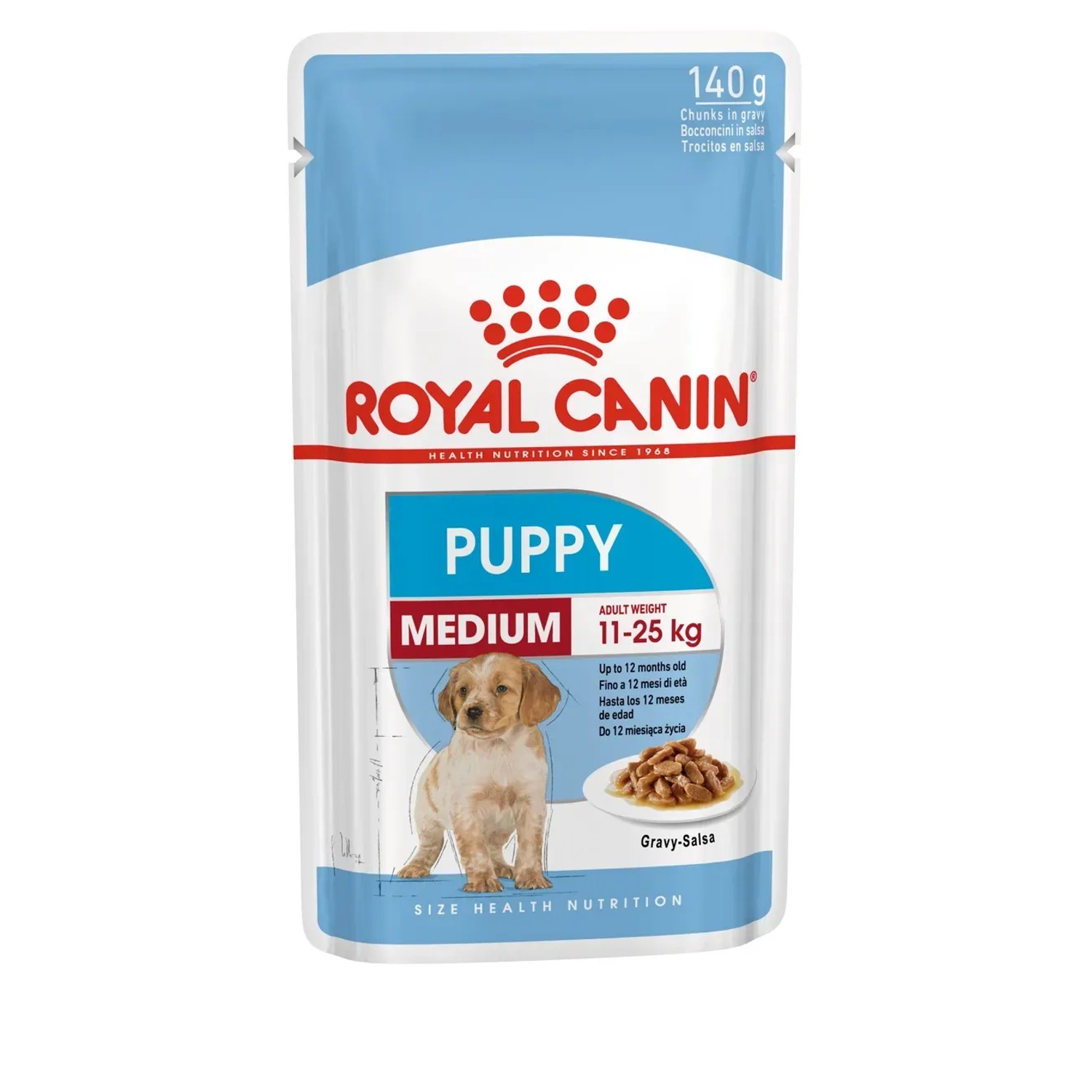 Royal Canin Kapsička pro psy Medium Puppy 140 g