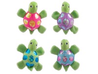 Magic Cat Goods Plyšová želva, se šantou kočičí, různé druhy, 11 cm