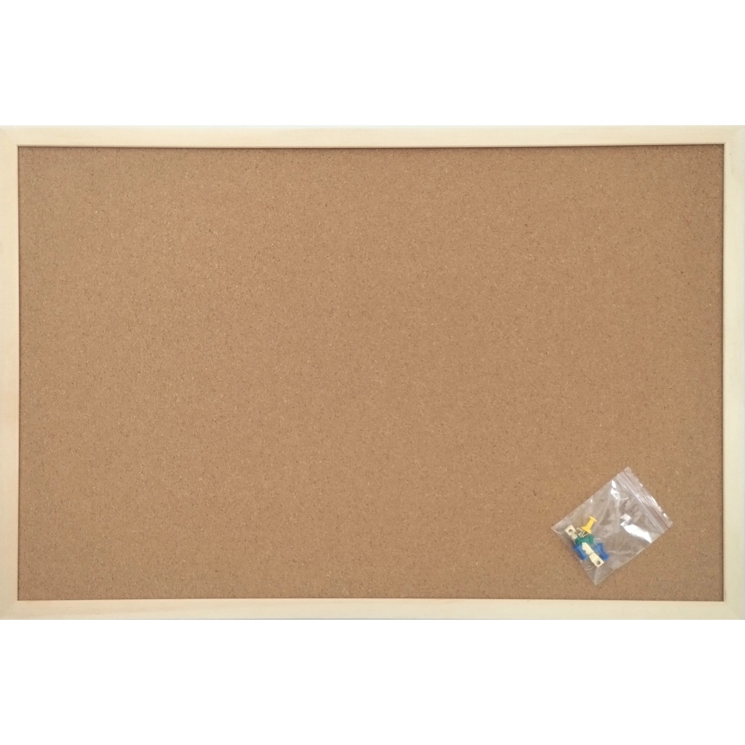 Bondecor Nástěnná tabule korková 80 x 60 cm