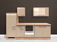 Flex-Well Kuchyně Orlando 270 cm/typ 12 - bez el.spotřebičů a dřezu