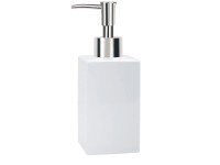 Spirella Dávkovač mýdla Quadro porcelán bílý