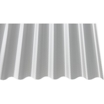 Gutta Akrylová profilová deska Sinus 76/18 voština 250 x 104,5 cm transparentní