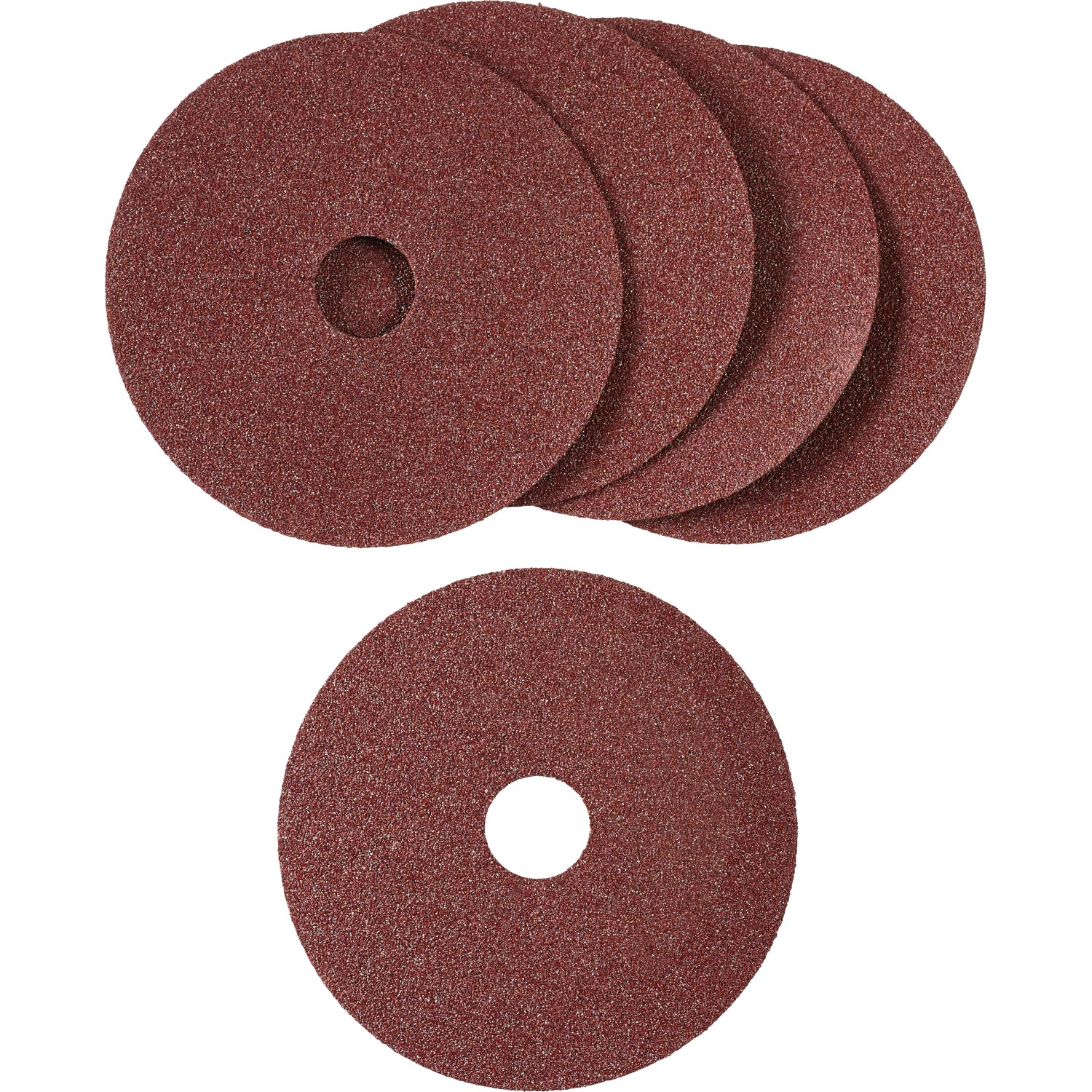 LUX Fíbrový kotouč Classic zrnitost 60, 5 ks, pr. 115 mm