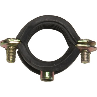 Protihluková trubková objímka dvoudílná, pr. 25-30 mm, 2 ks