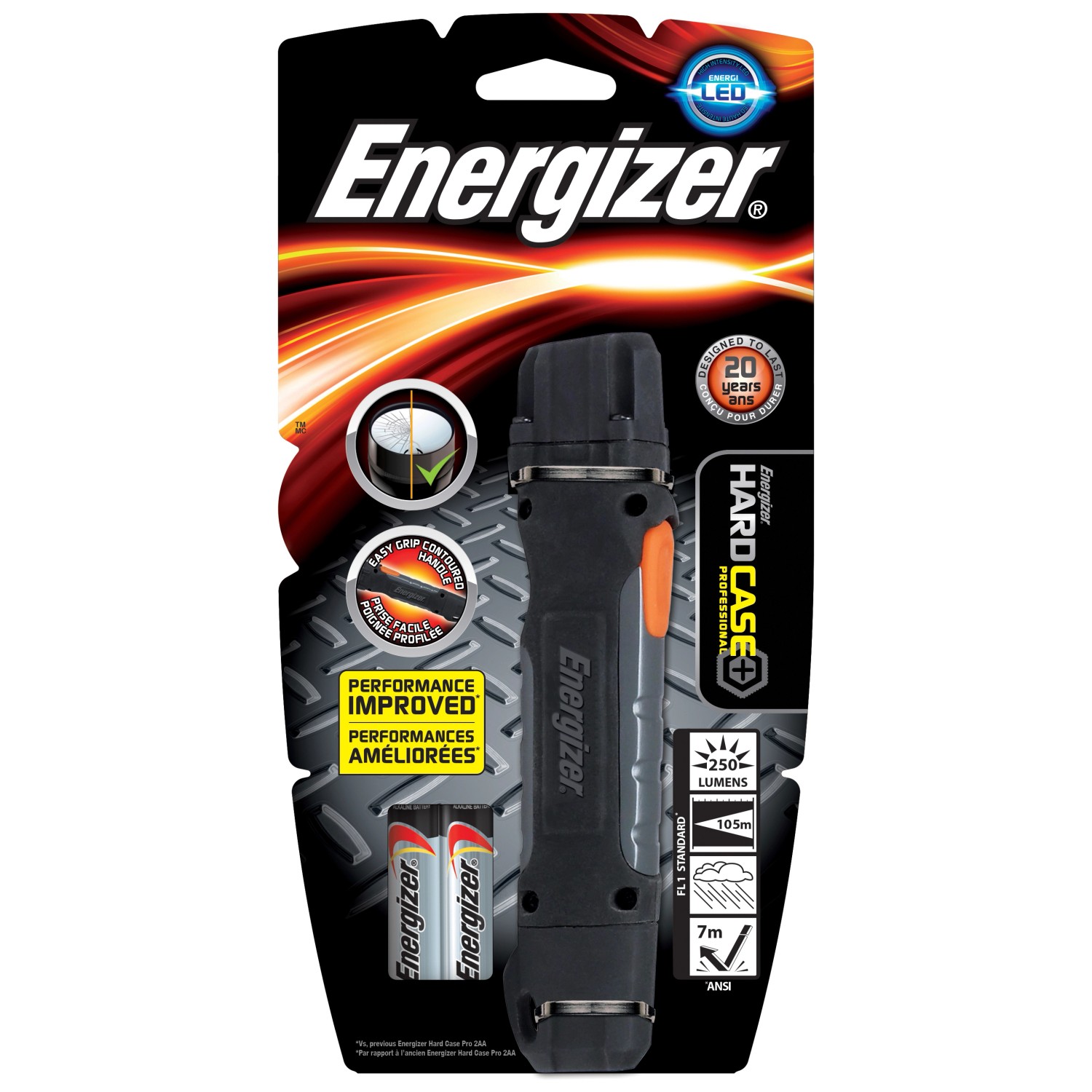Energizer Kapesní svítilna Hardcase Professional se 3 LED