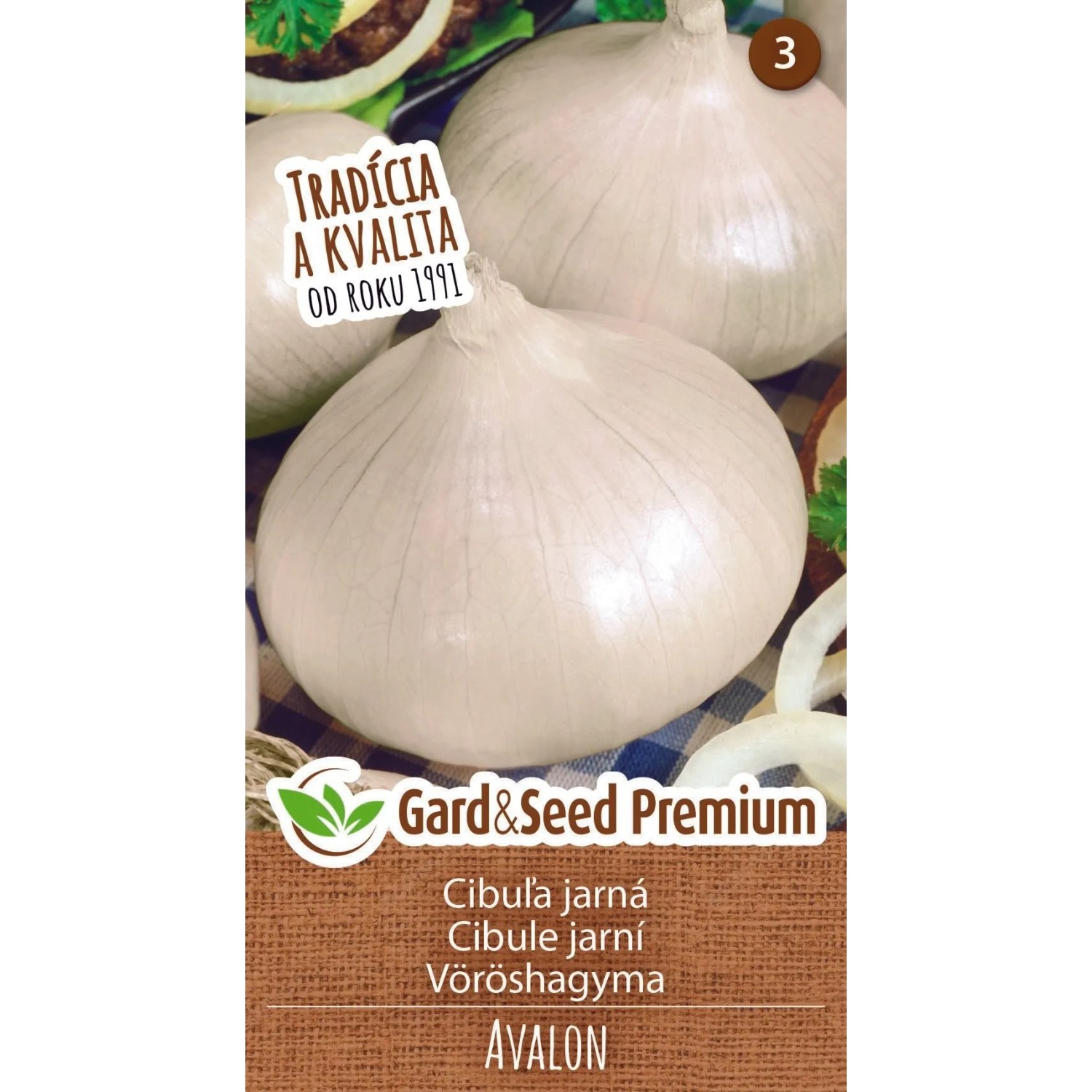 GardenSeed Premium Semínka Cibule jarní Avalon