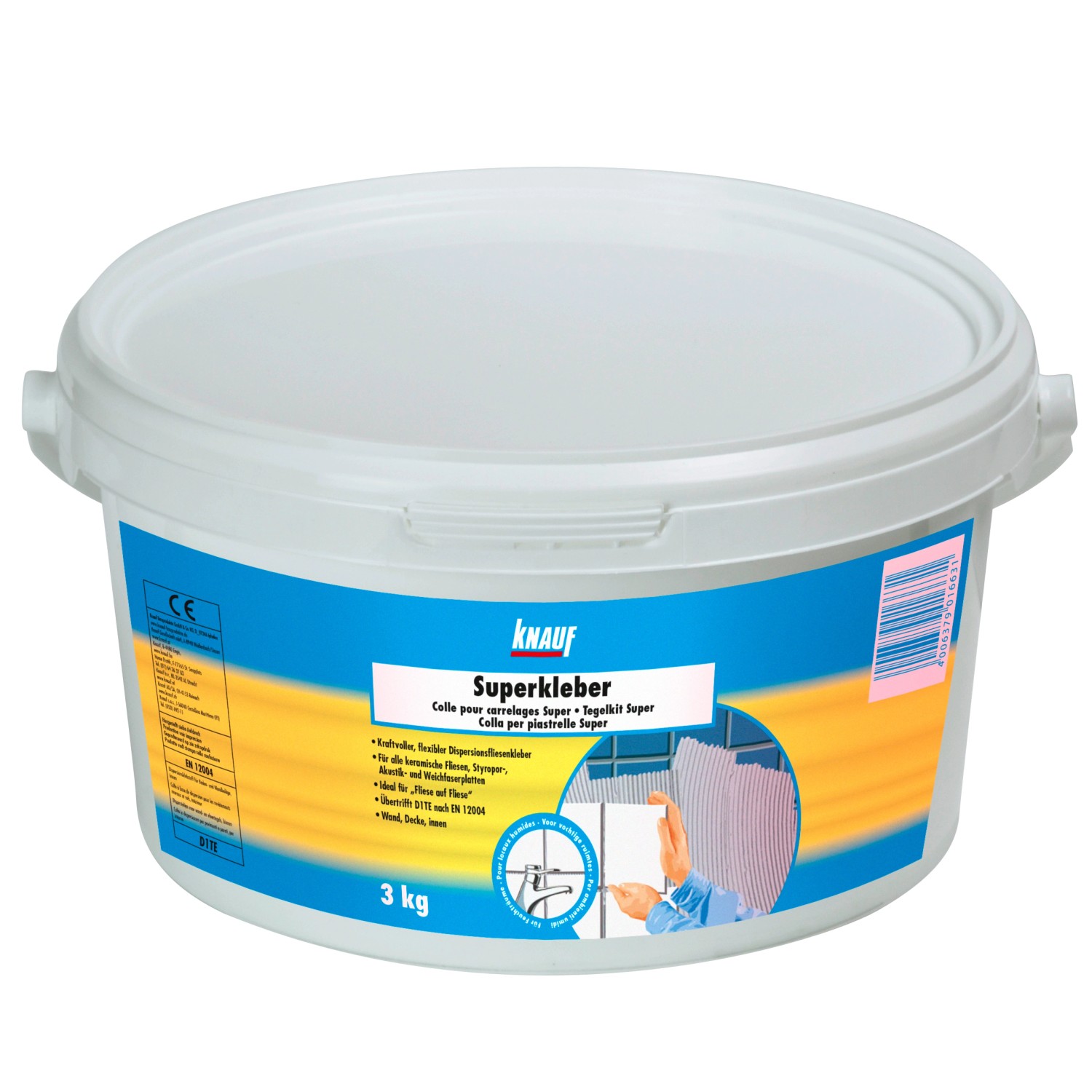 Knauf Lepidlo na obklady Superkleber šedé 3 kg