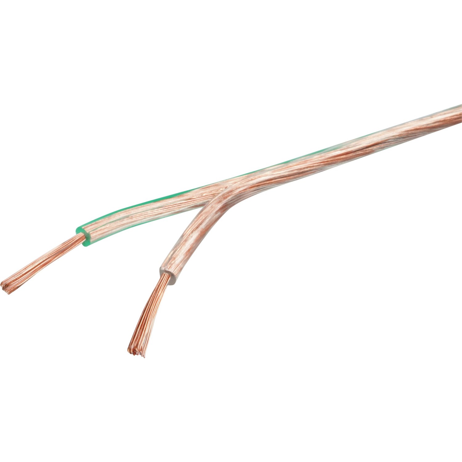 Schwaiger Kabel k reproduktoru 2x 0,75 mm2 transparentní 10 m