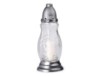 Hřbitovní sklo transparentní s vkladem 120 g, 28 cm
