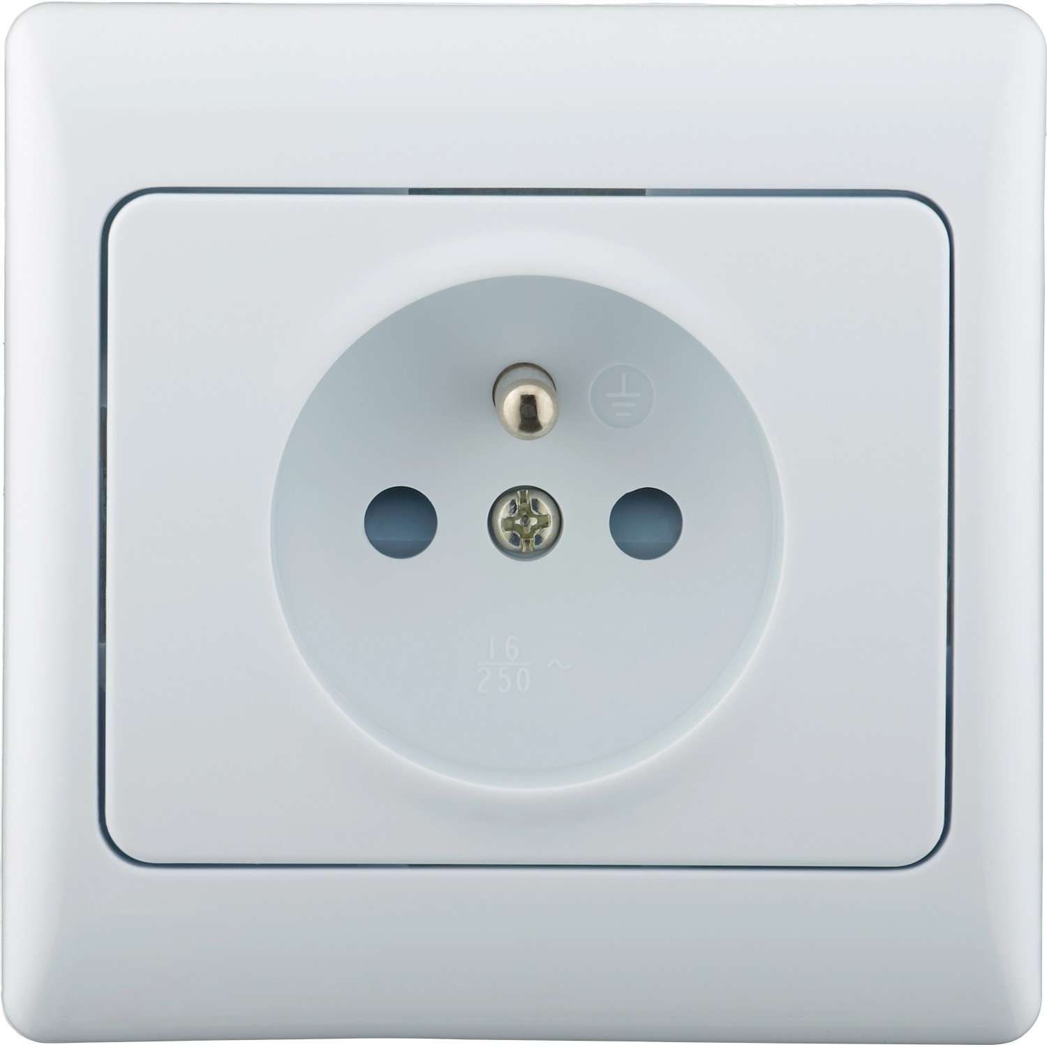 OBI Zásuvka Rea polárně bílá