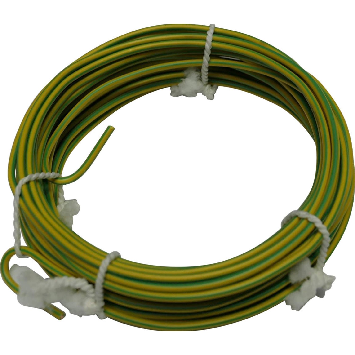 Sdělovací vodič H07V-U zeleno-žlutý 2,5 mm2 10 m