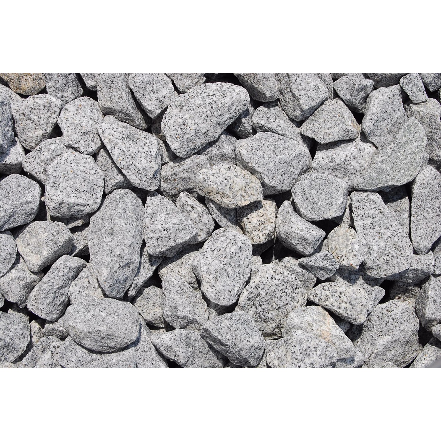 Granitové kamenivo sůl-pepř 25-50 mm 25 kg PE pytel