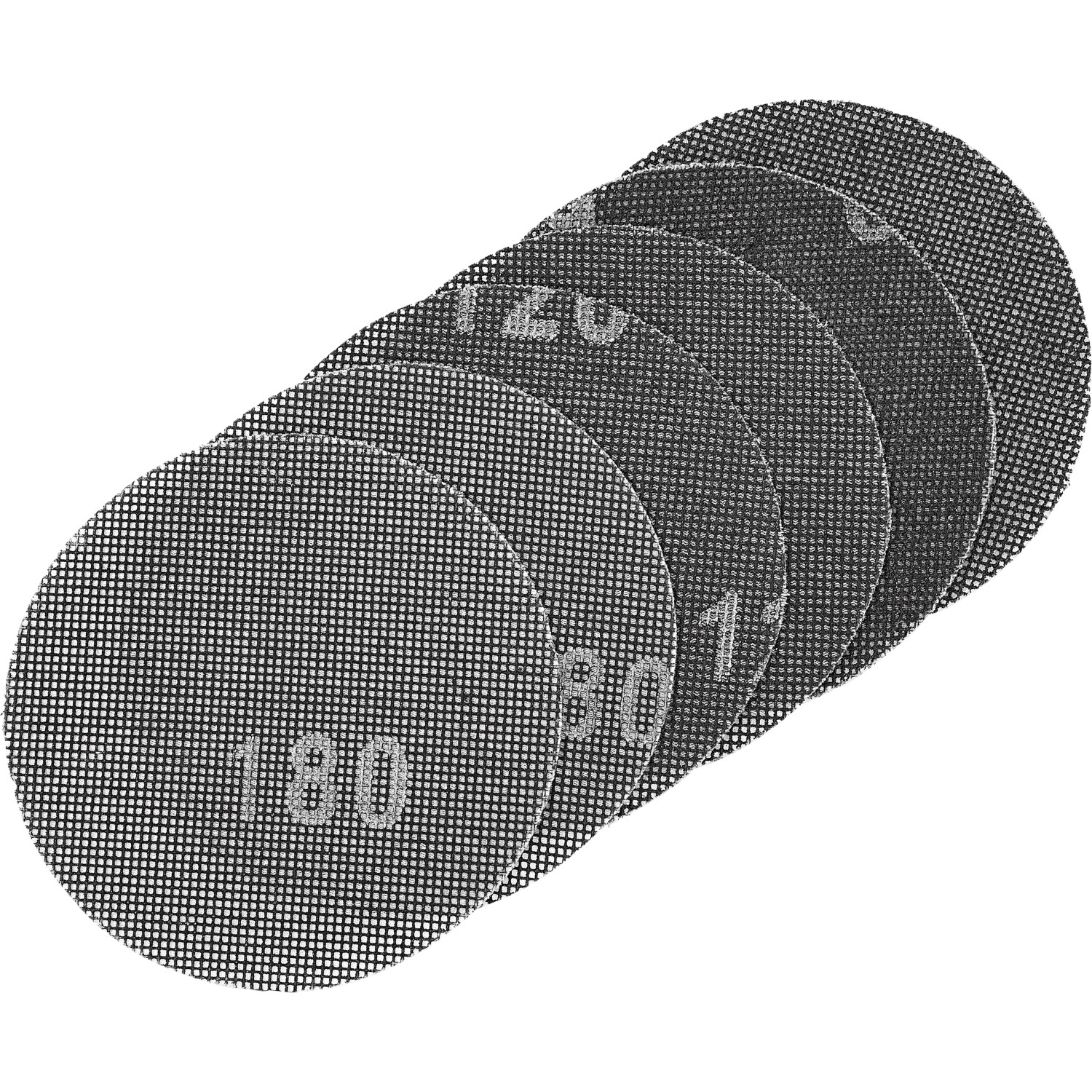 LUX Sada brusných mřížek Comfort 6dílná, pr. 125 mm