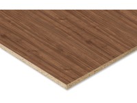 Laminovaná deska iboard DTDL ořech tmavý, tloušťka 18 mm - metráž