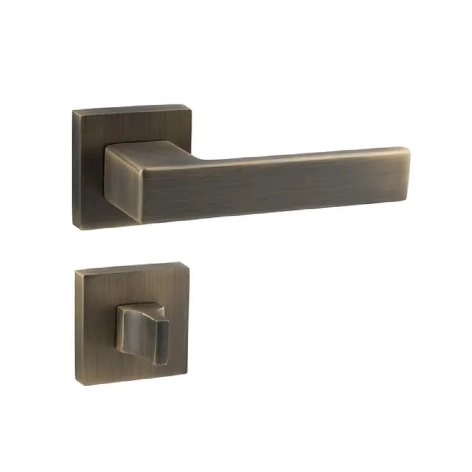 COBRA Rozetové dveřní kování GYES-S WC bronz