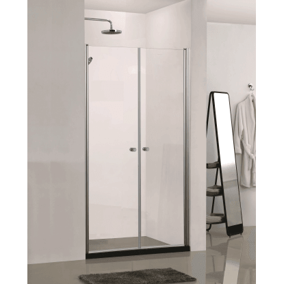 Sanotechnik Otočné sprchové dveře do niky Elegance N1090, chrom, 89-93 x 195 cm