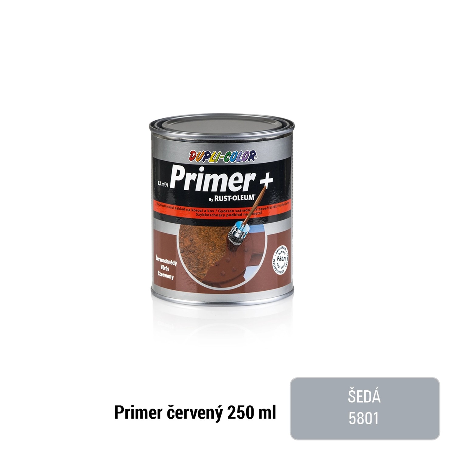 Dupli-Color Antikorozní základový lak PRIMER+ 250 ml, šedý
