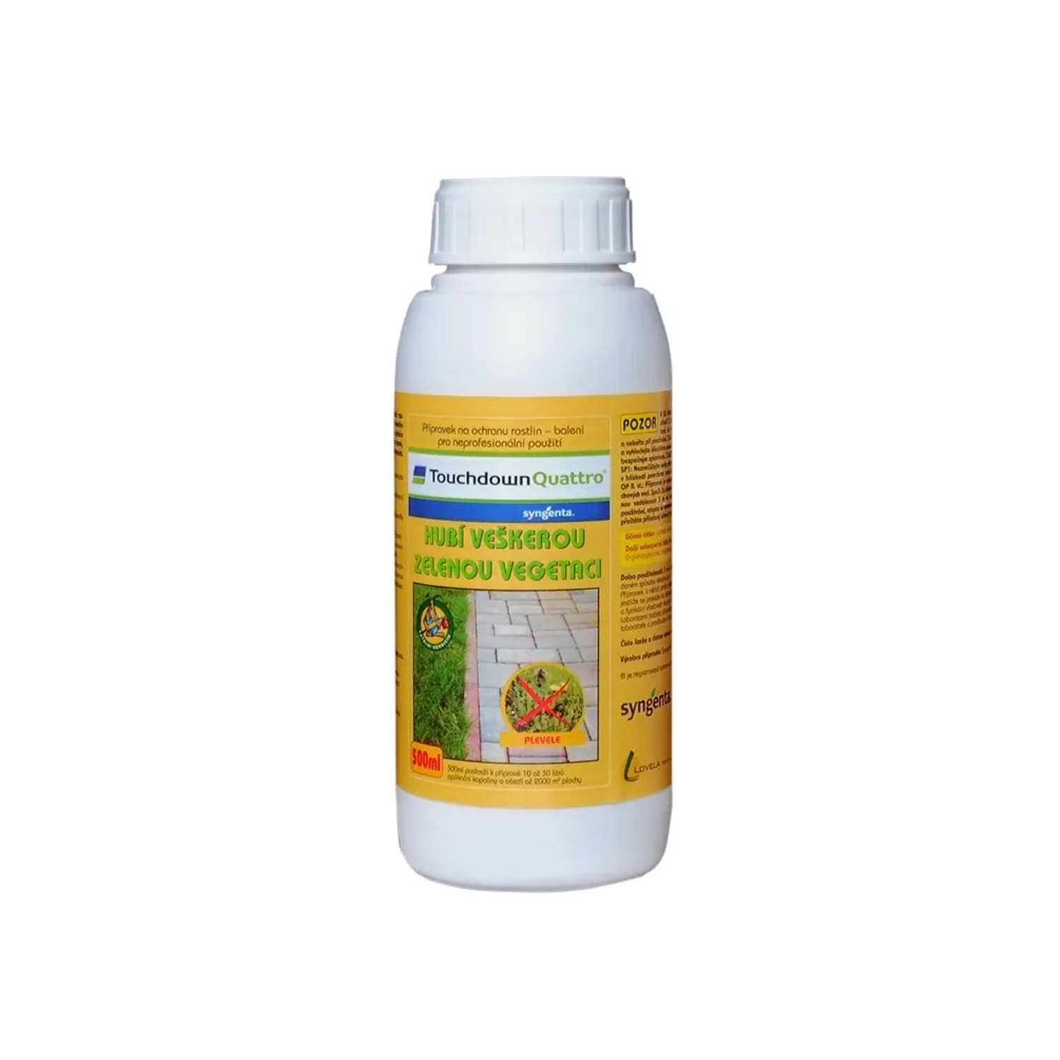 LOVELA TouchdownQuattro likvidátor všeho zeleného porostu 500 ml