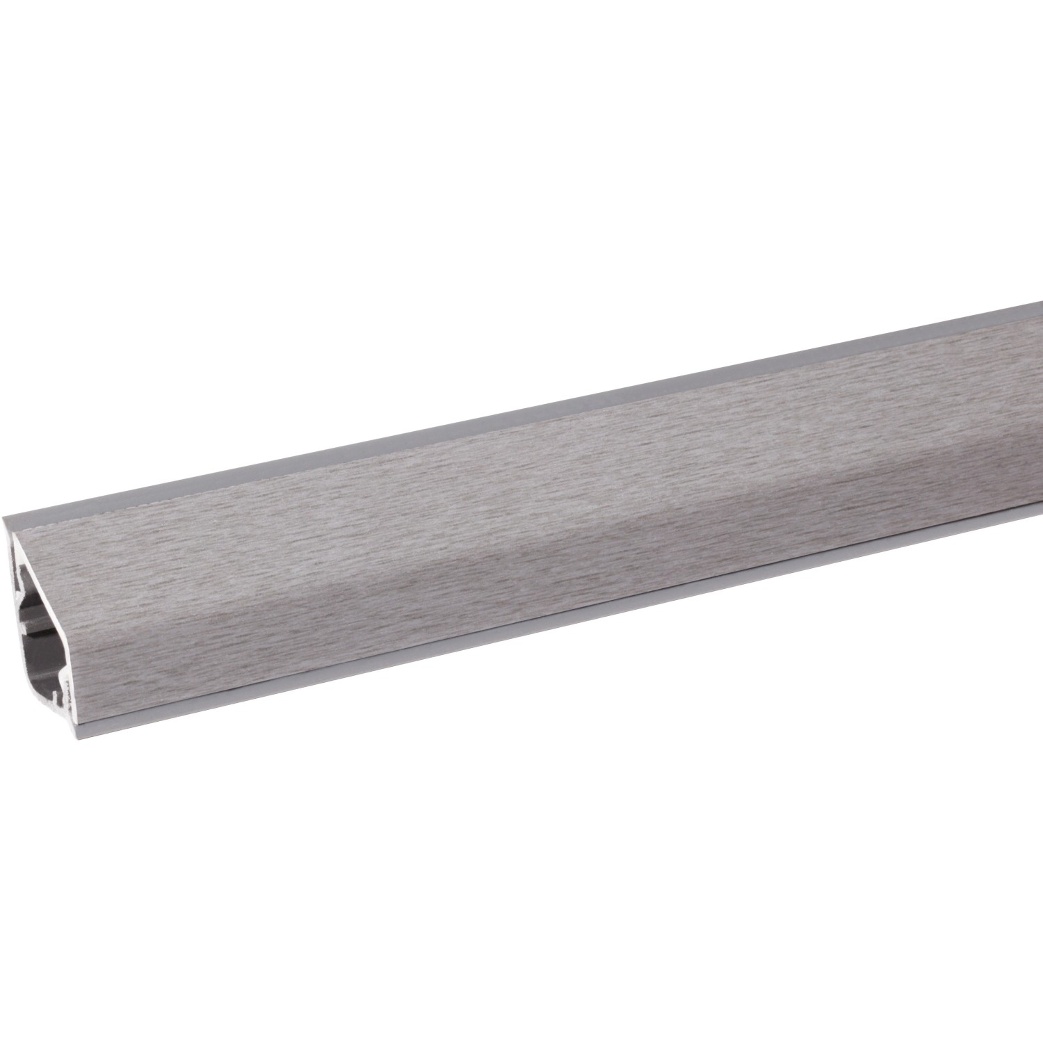 Kaindl Lišta k pracovní desce 5853 titanová 300 x 2,4 x 1,6 cm