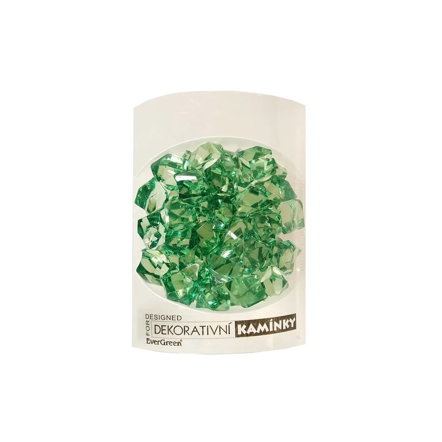 EverGreen Kamínky dekorativní zelené PVC 200 g
