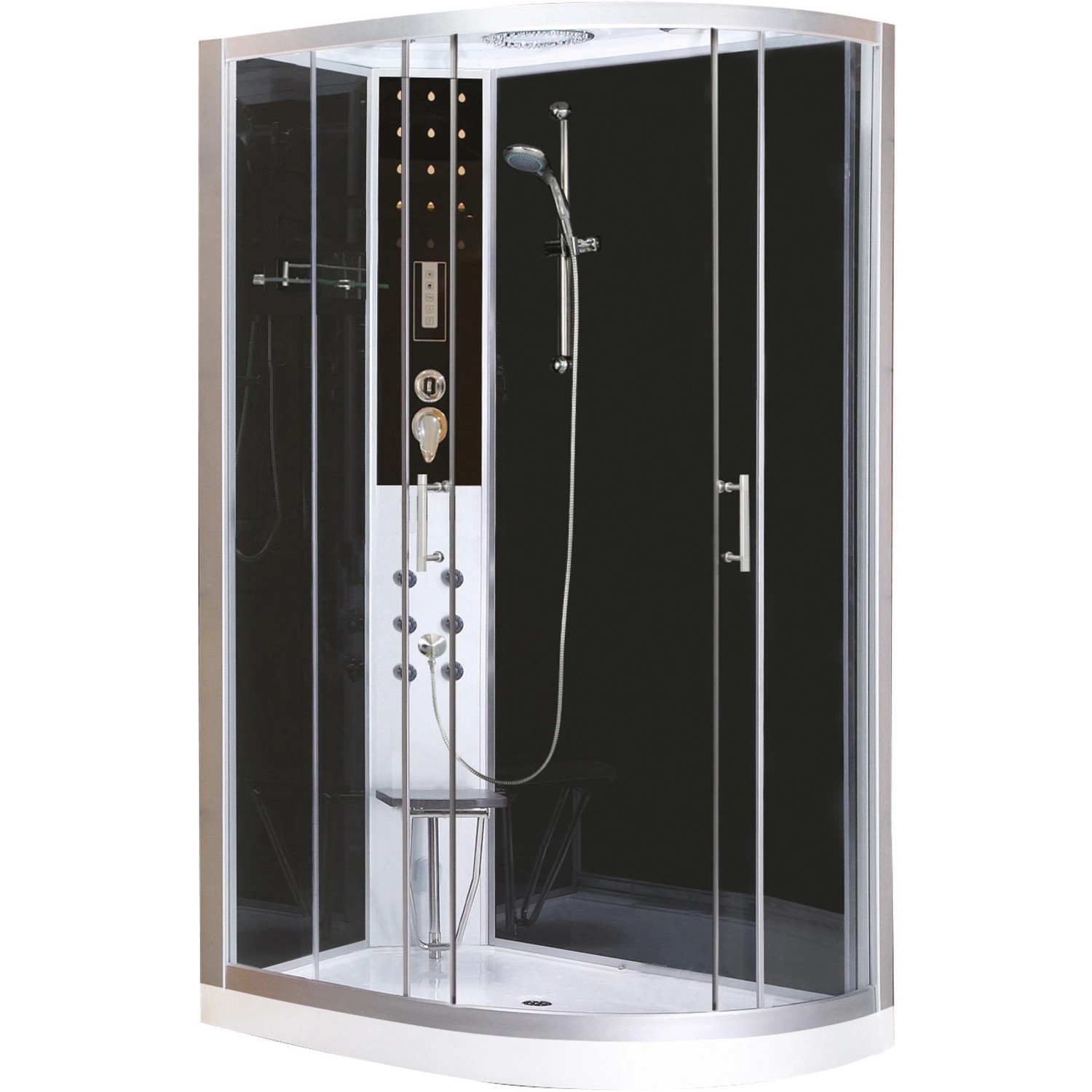 Sanotechnik Sprchový box Vario levý 80 x 120 x 215 cm