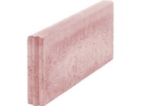 Semmelrock Zahradní obrubník, červená, 50 x 20 x 5 cm