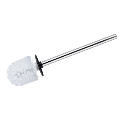 Wenko WC štětka bílá s nerezovou násadou lesklá