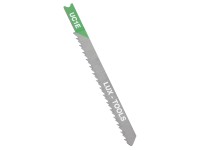 LUX-TOOLS Listy přímočaré pily na dřevo jemný řez upínání U, 2 ks