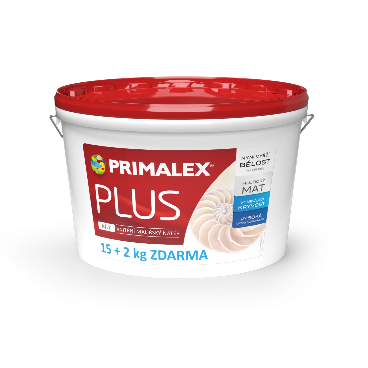 Primalex Vnit?n� mal�?sk� n�t?r Plus b�l� 15+2 kg