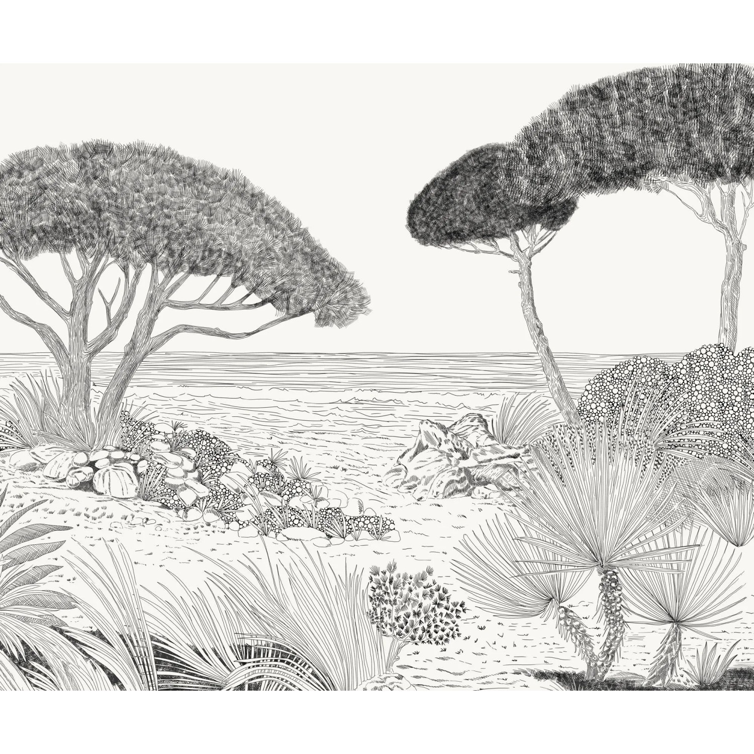 Komar Vliesová fototapeta Shoreline 250 x 300 cm