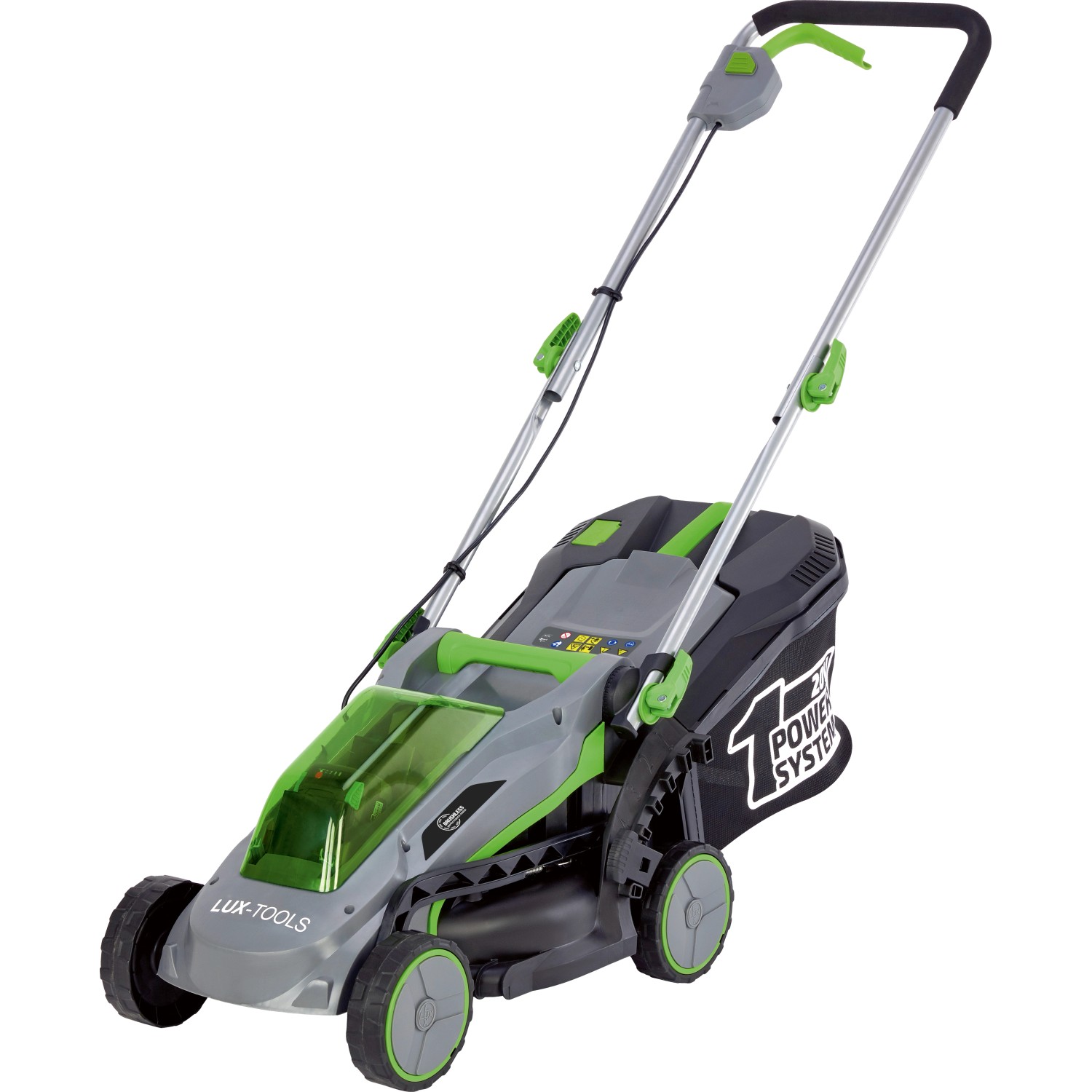 LUX-TOOLS 1 PowerSystem Aku sekačka na trávu A-RM-1x20/33 Set A