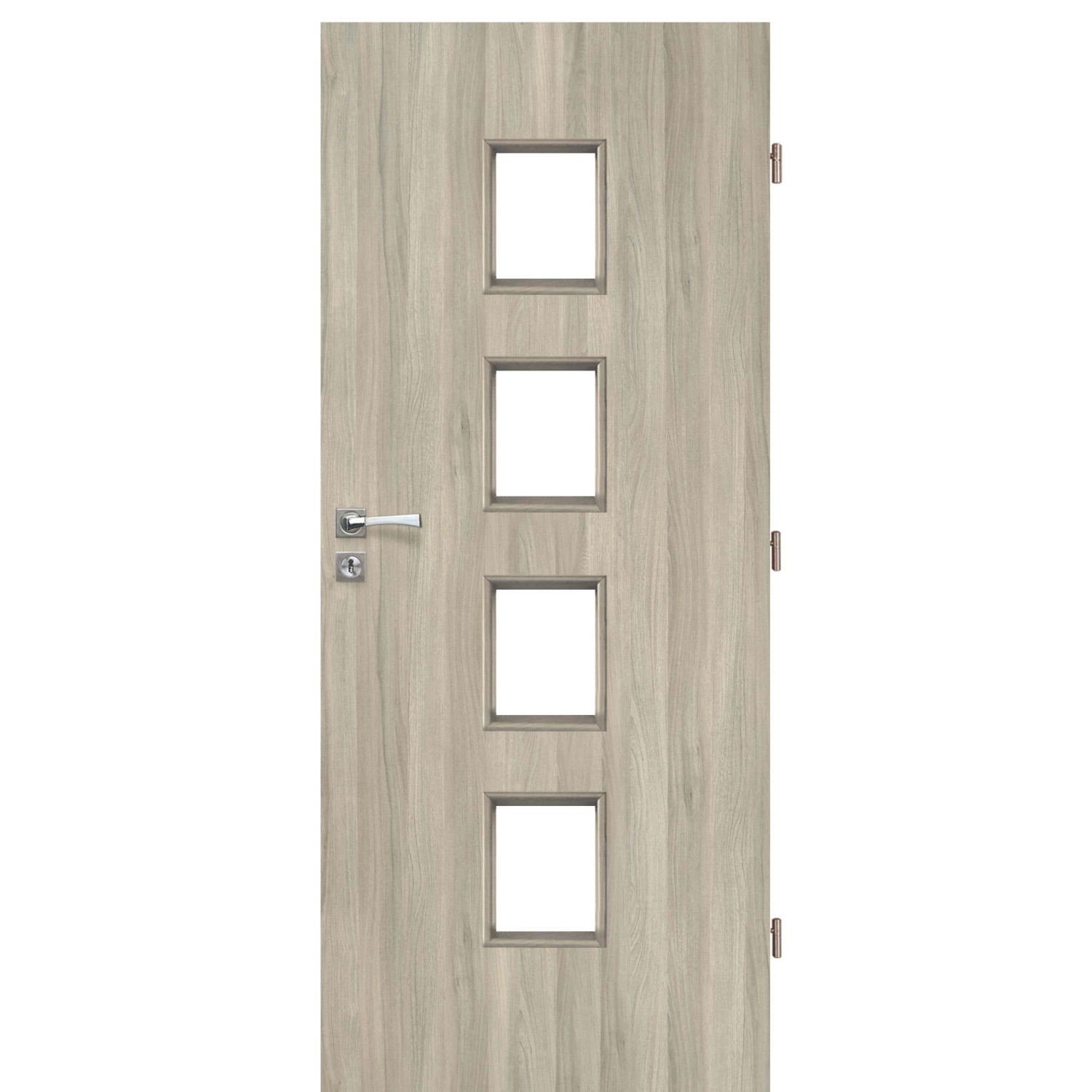 Voster Falcové interiérové dveře ARUBA 4/4, lakované, dub skandinávský, 80 P