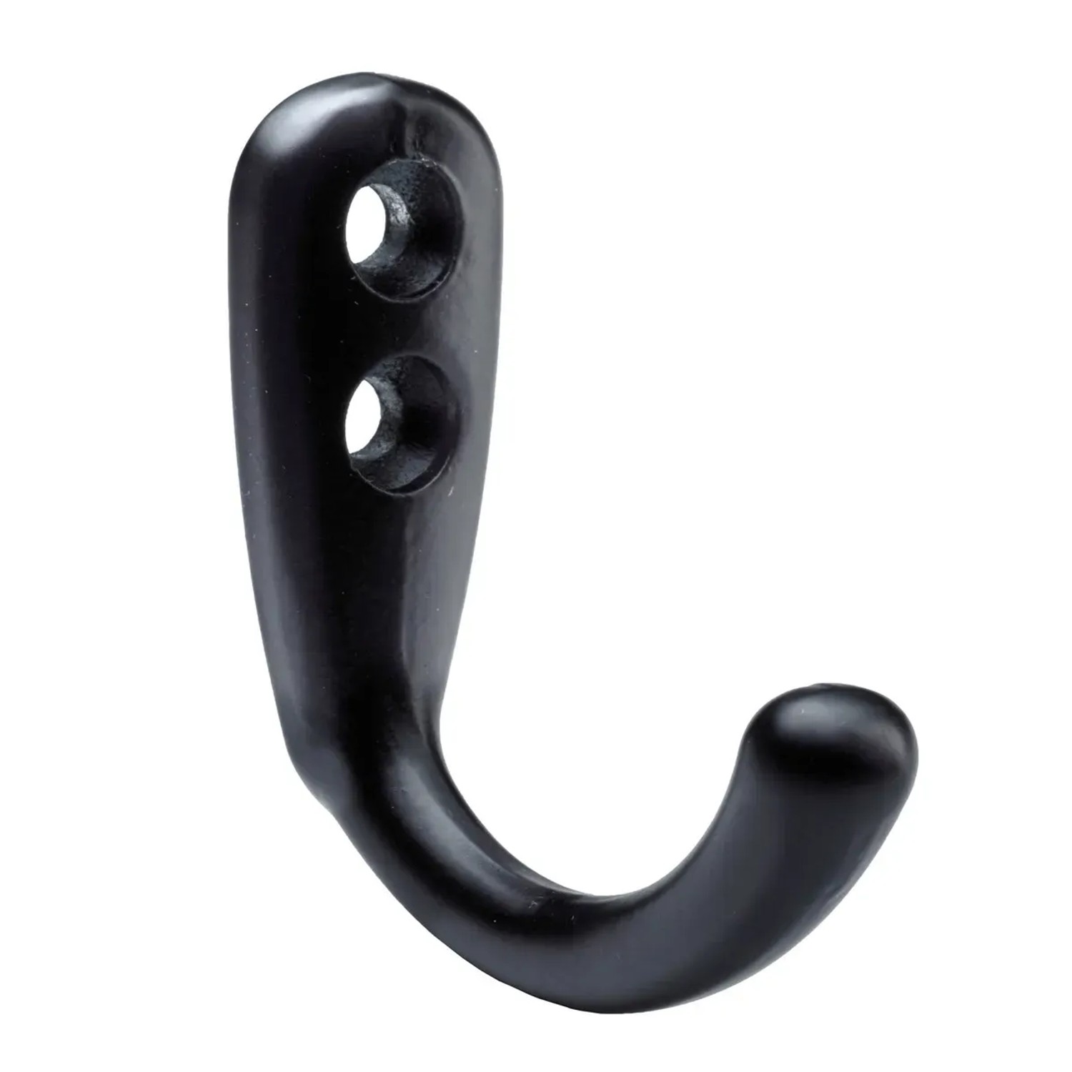 Levně Hettich Háček CLASSIC z tlakově litého zinku, černý, 54 x 19 x 48 mm