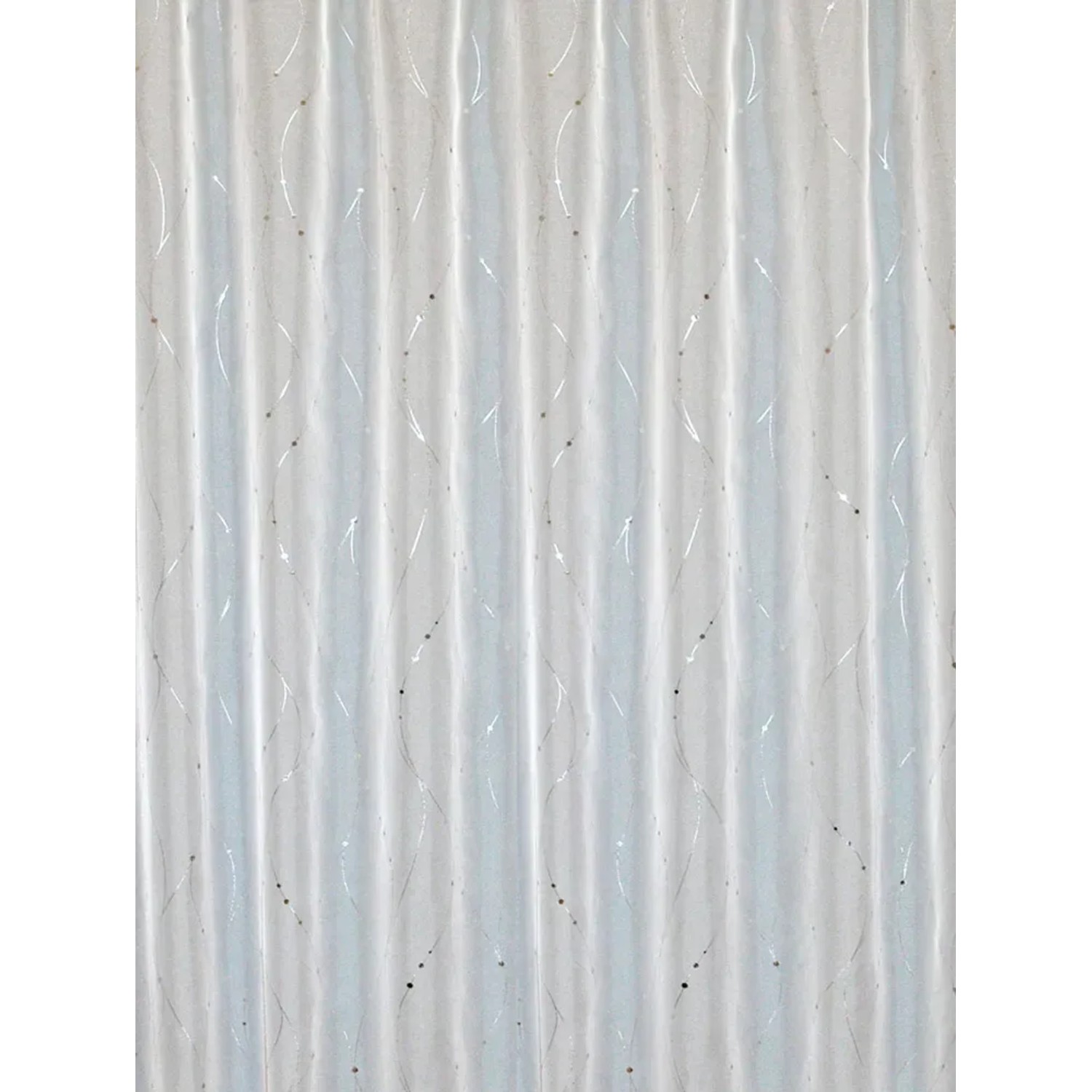 Bennetti Závěs s poutky, bílý 245 x 140 cm