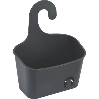 Závěsný košík černý 20 x 9 x 25 cm