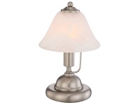 GLOBO Stolní lampa Antique I matný nikl