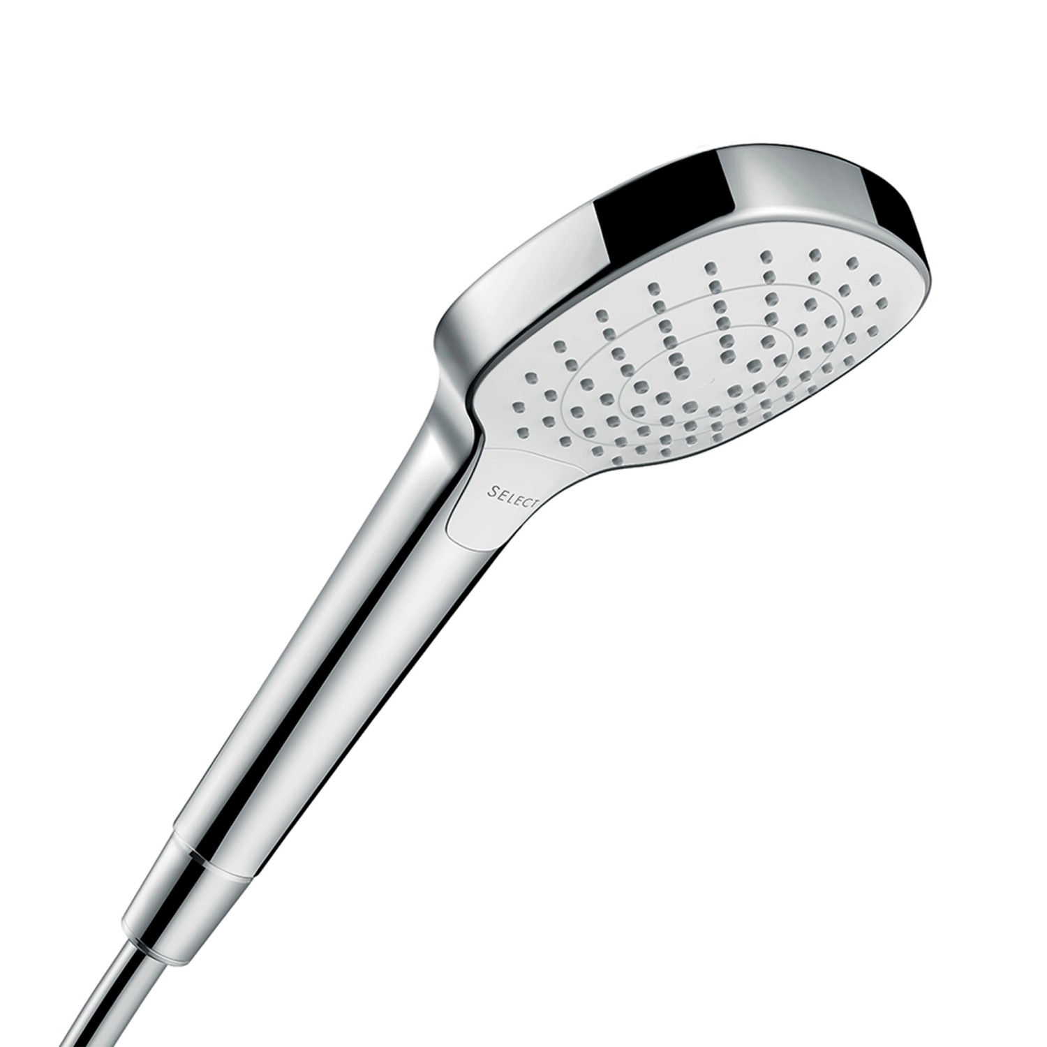 Hansgrohe Croma Select E sprchová hlavice bílá/chrom 26 813 400