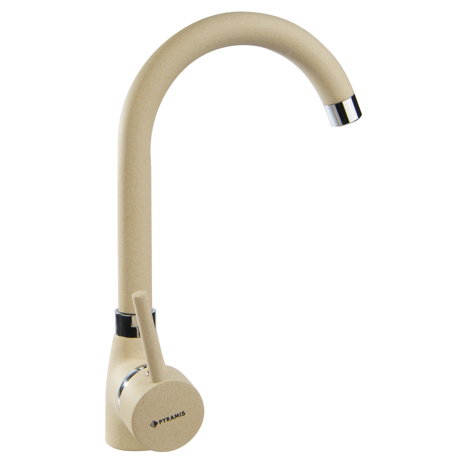 Pyramis Granitová stojánková dřezová baterie Bello, béžová