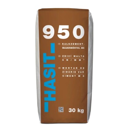 HASIT 950 Zdicí malta 5 N/mm2, zrnitost 0-2 mm, 30 kg